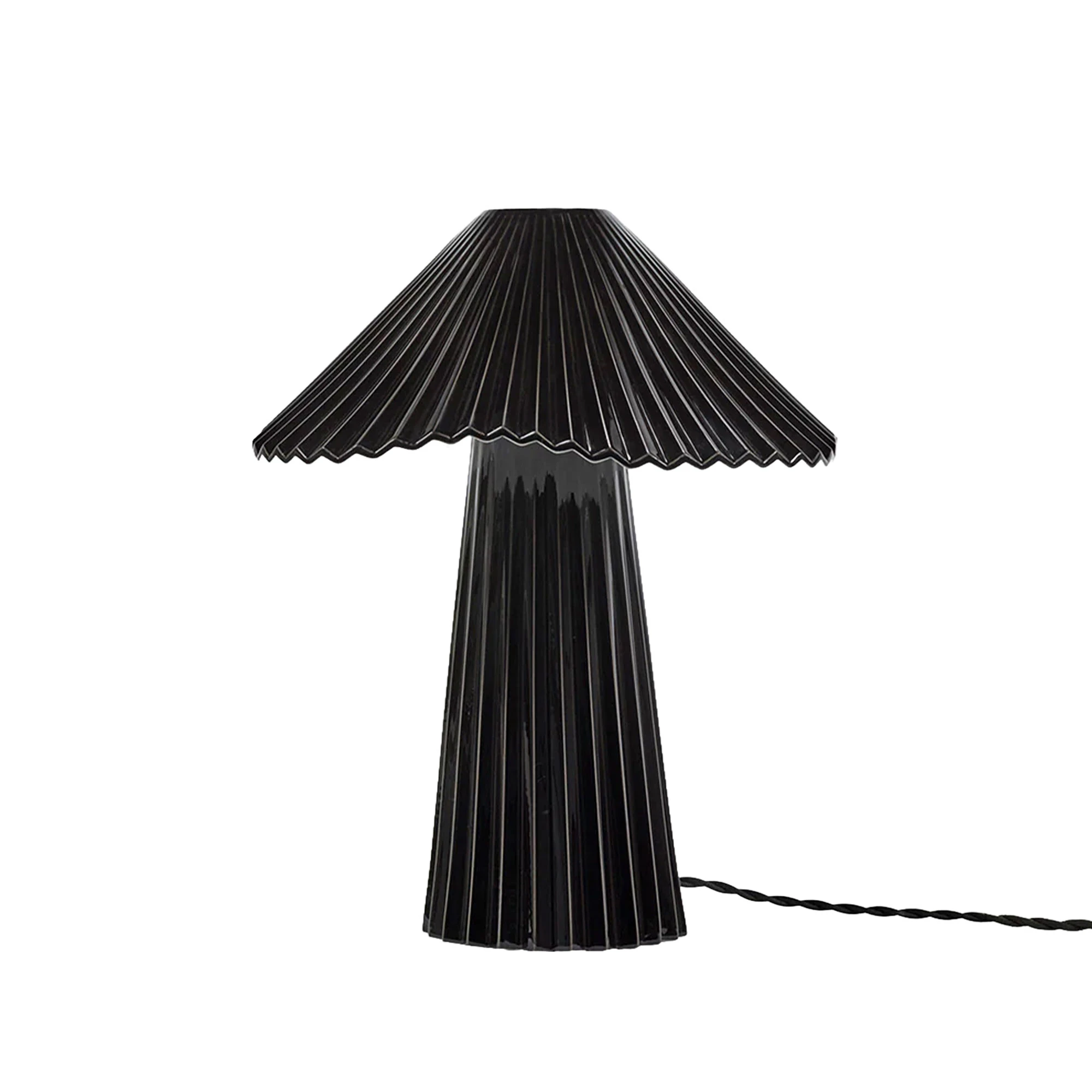Serax Uala Bordslampa 34 Cm - Bordslampor Benporslin Svart