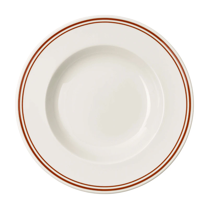 Diner Djup Tallrik 23 cm 2-pack, Vit