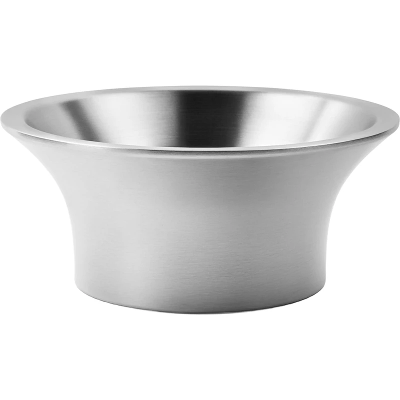 Ripple Skål 04, Borstat Silver