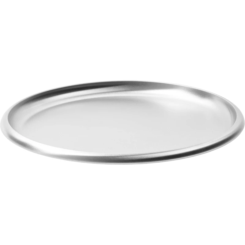 Round Bricka, Borstat Silver