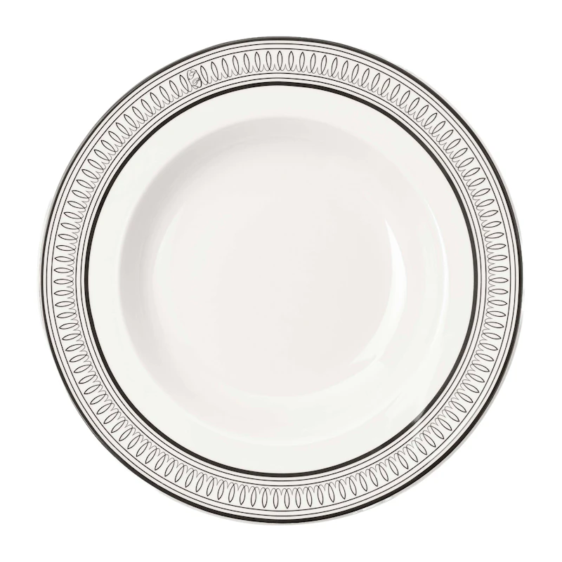 Samuel Djup Tallrik 23 cm 2-pack, Vit