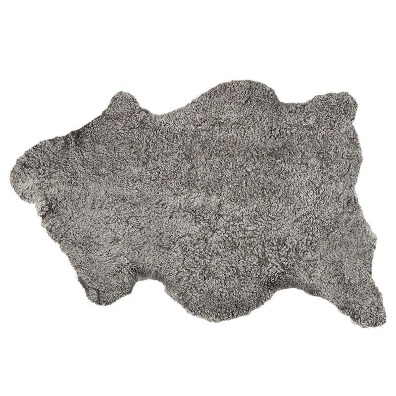 Ella Fårskinn Korthårigt 100x60 cm, Grey Graphite