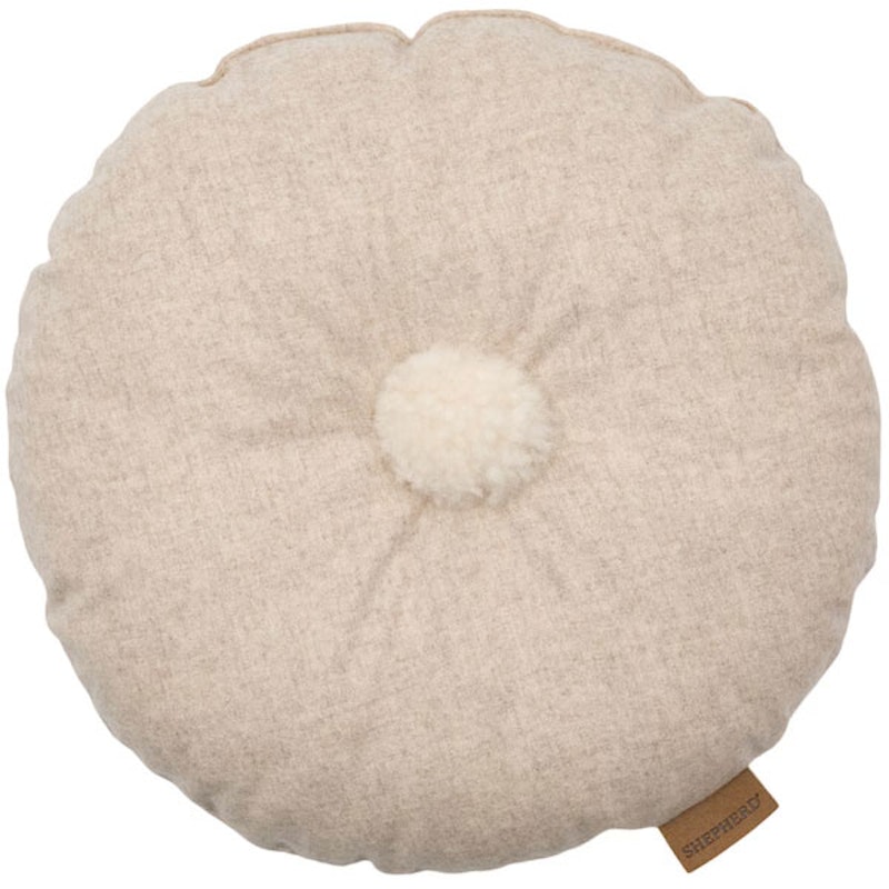Marita Kudde 36 cm, Creme