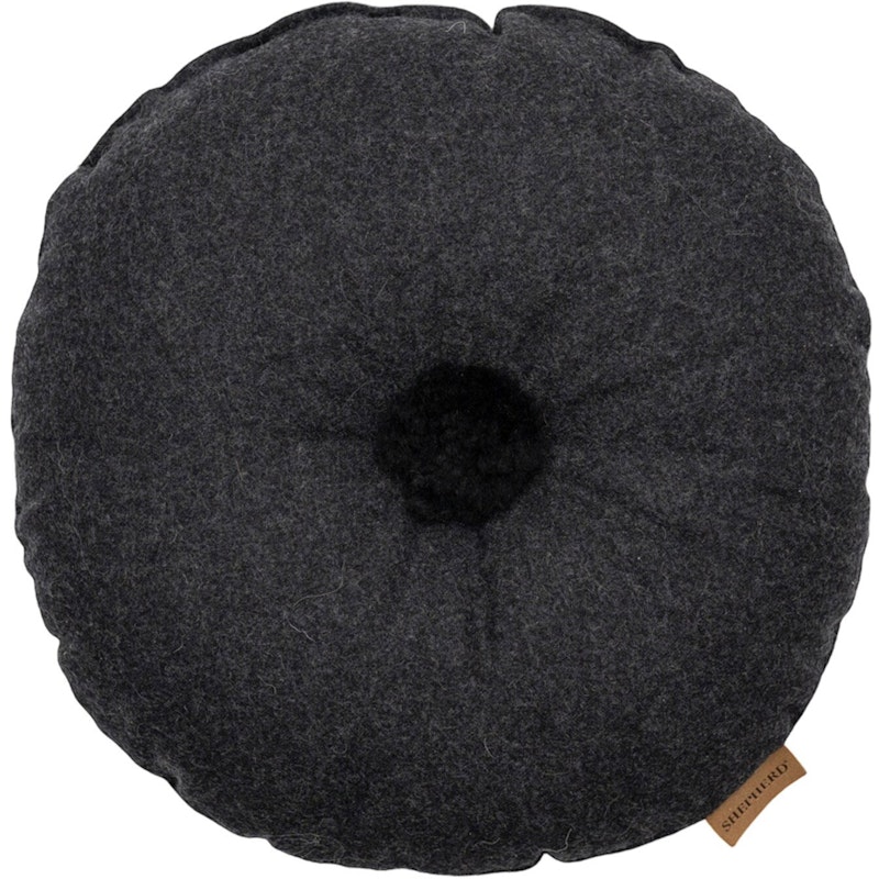 Marita Kudde 36 cm, Svart