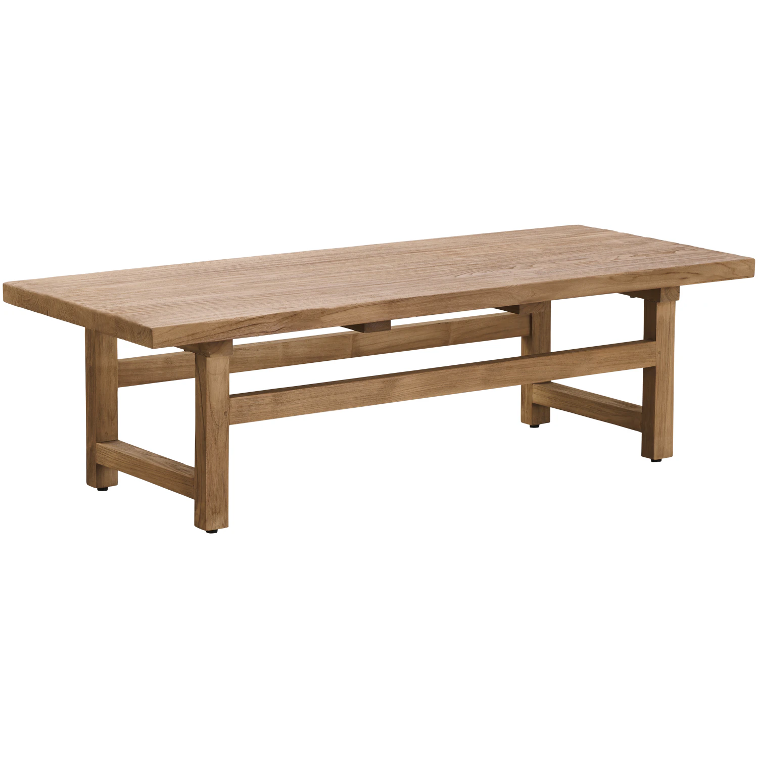 sika design alfred soffbord 55x140 cm - soffbord utomhus teak