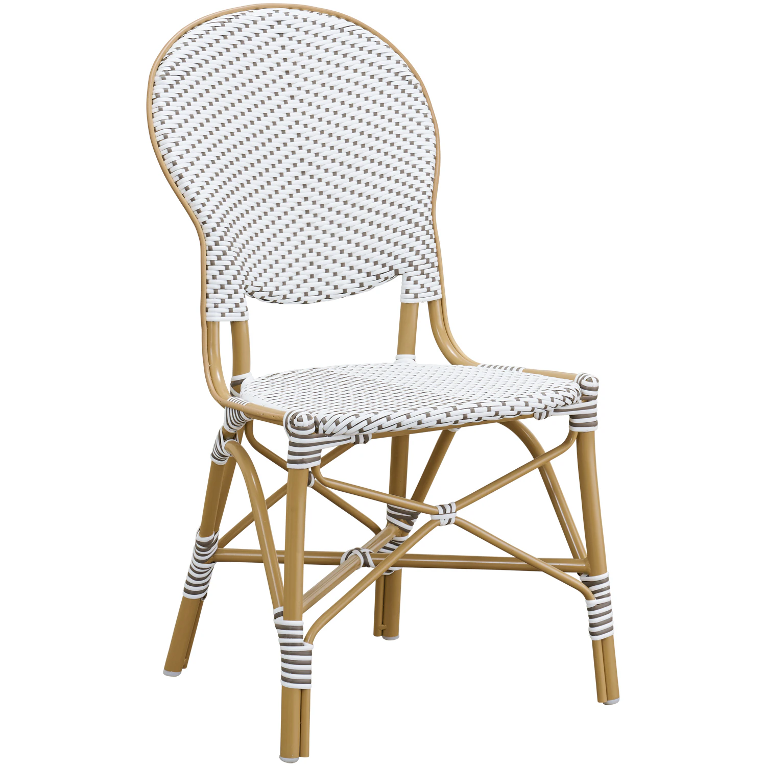 Sika Design Isabell Caf&eacute;stol Outdoor Almond - Tr&auml;dg&aring;rdsstolar Polyeten Mandel