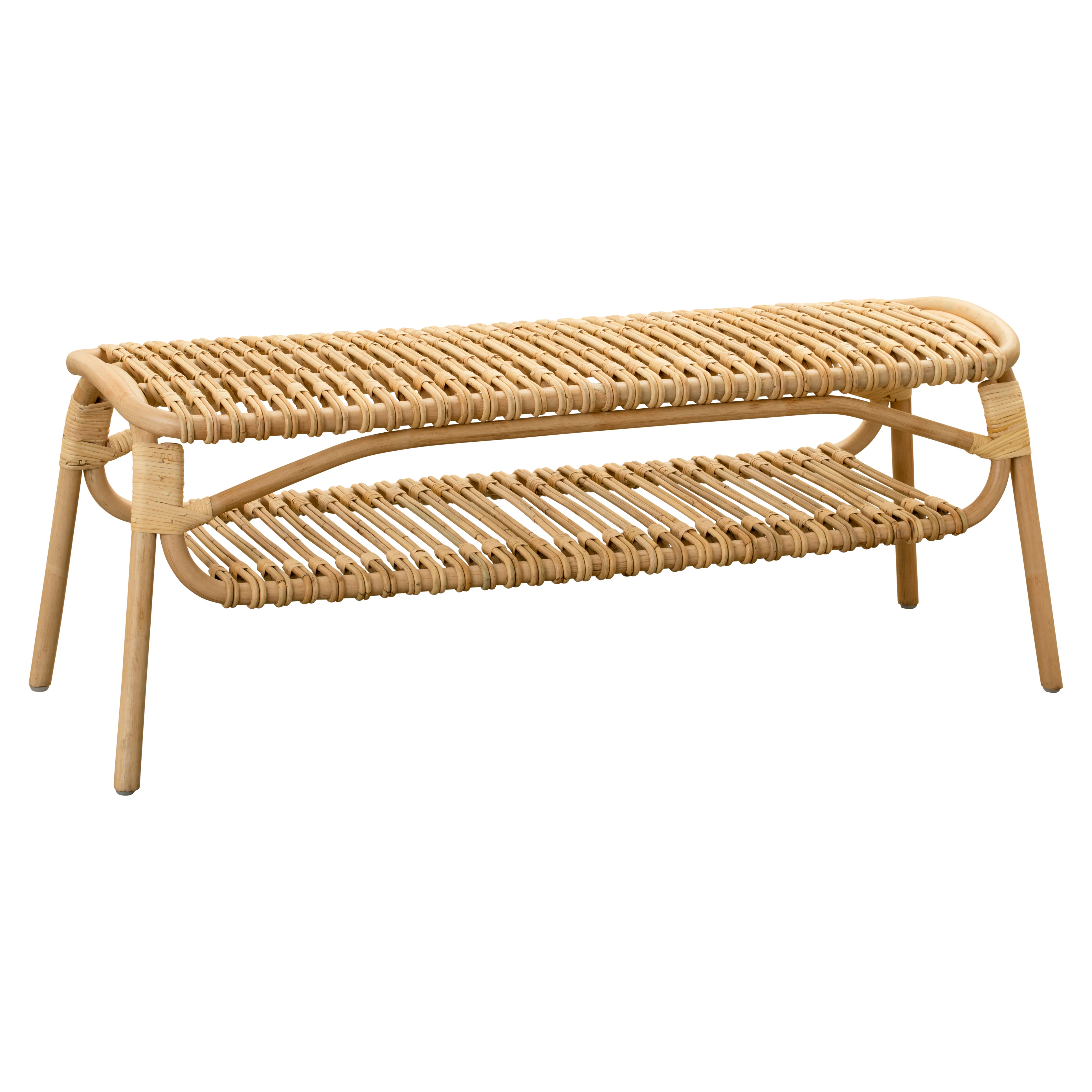 Sika Design Machiya B&auml;nk 120 Cm Natur - B&auml;nkar Rotting Natural