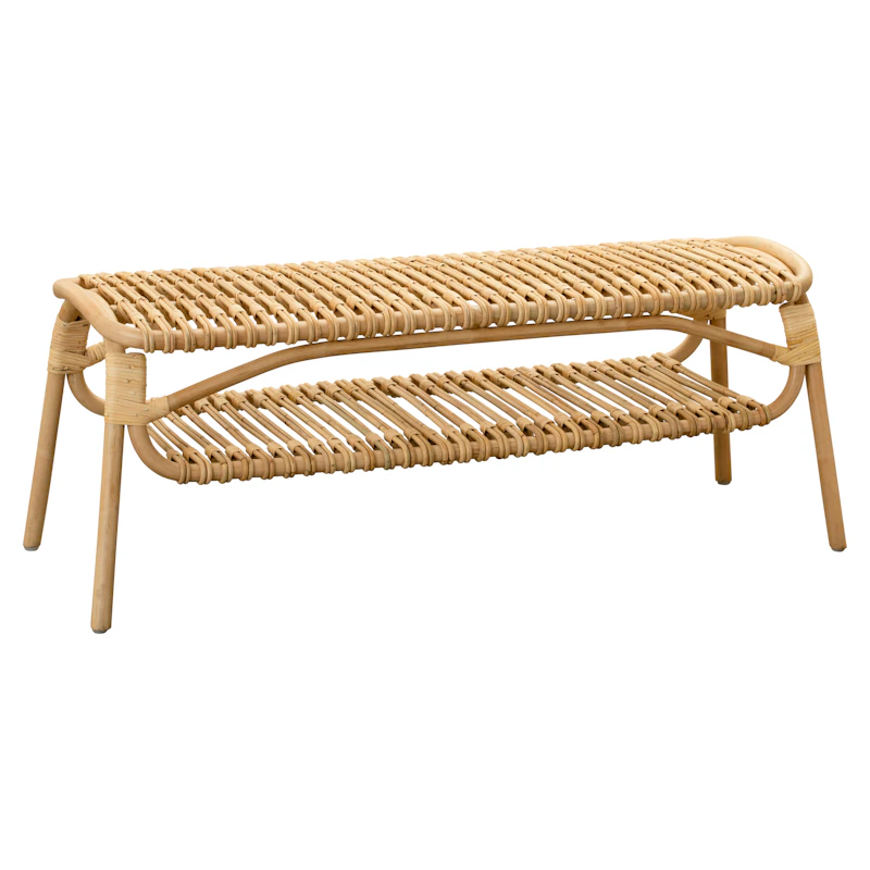 Machiya Bänk Rotting 120 cm, Natur