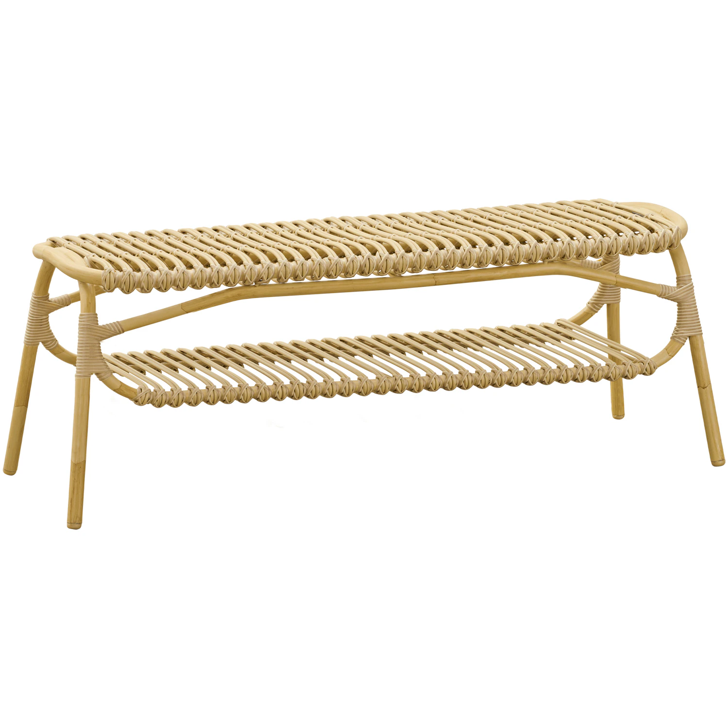 Sika Design Machiya B&auml;nk Outdoor 120 Cm Natur - B&auml;nkar Polyeten Natural