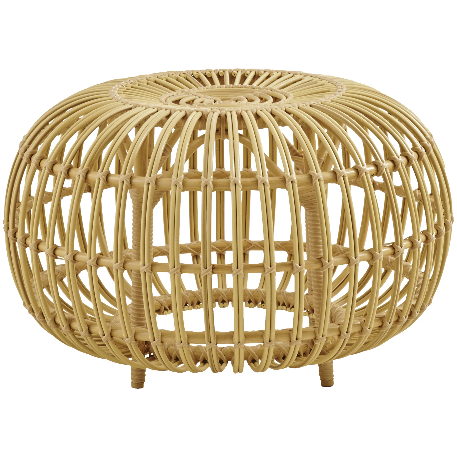 Sika Design Ottoman Fotpall Outdoor Natur &Oslash;65 Cm - Fotpallar & Sittpuffar Polyeten Natural