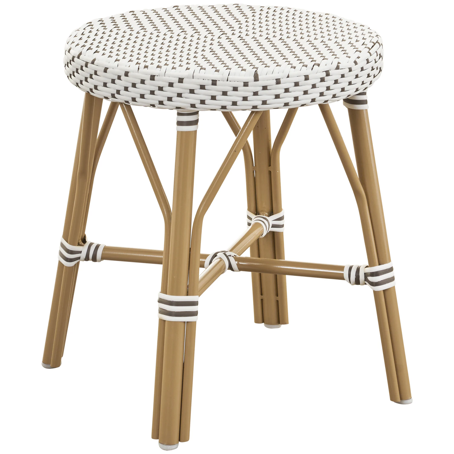 Sika Design Simone Pall Outdoor Almond - Barstolar & Pallar Rotting Mandel