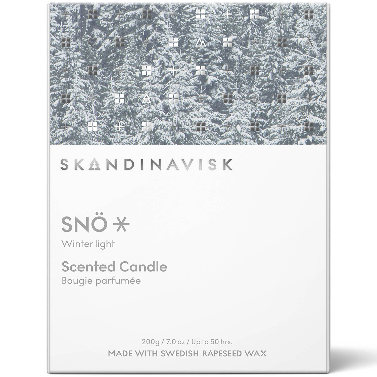 Skandinavisk Snö Special Edition Doftljus Med Lock från Skandinavisk, bild 2