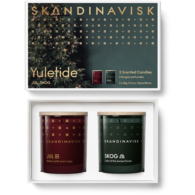 Yuletide Doftljusset, 2 x 65 g