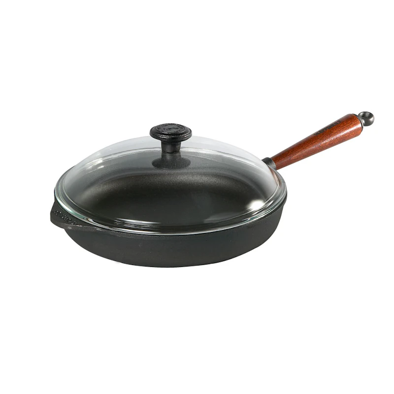 Traditional Traktörpanna Med Glaslock, 28 cm