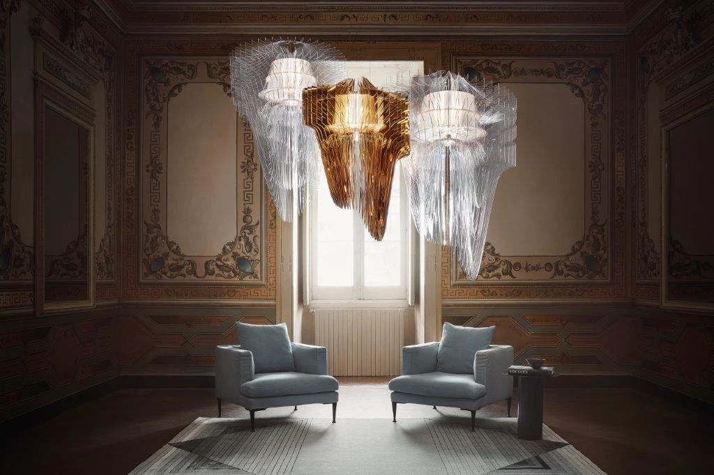 Slamp Aria Ljuskrona 90 Cm, transparent från Slamp, bild 5
