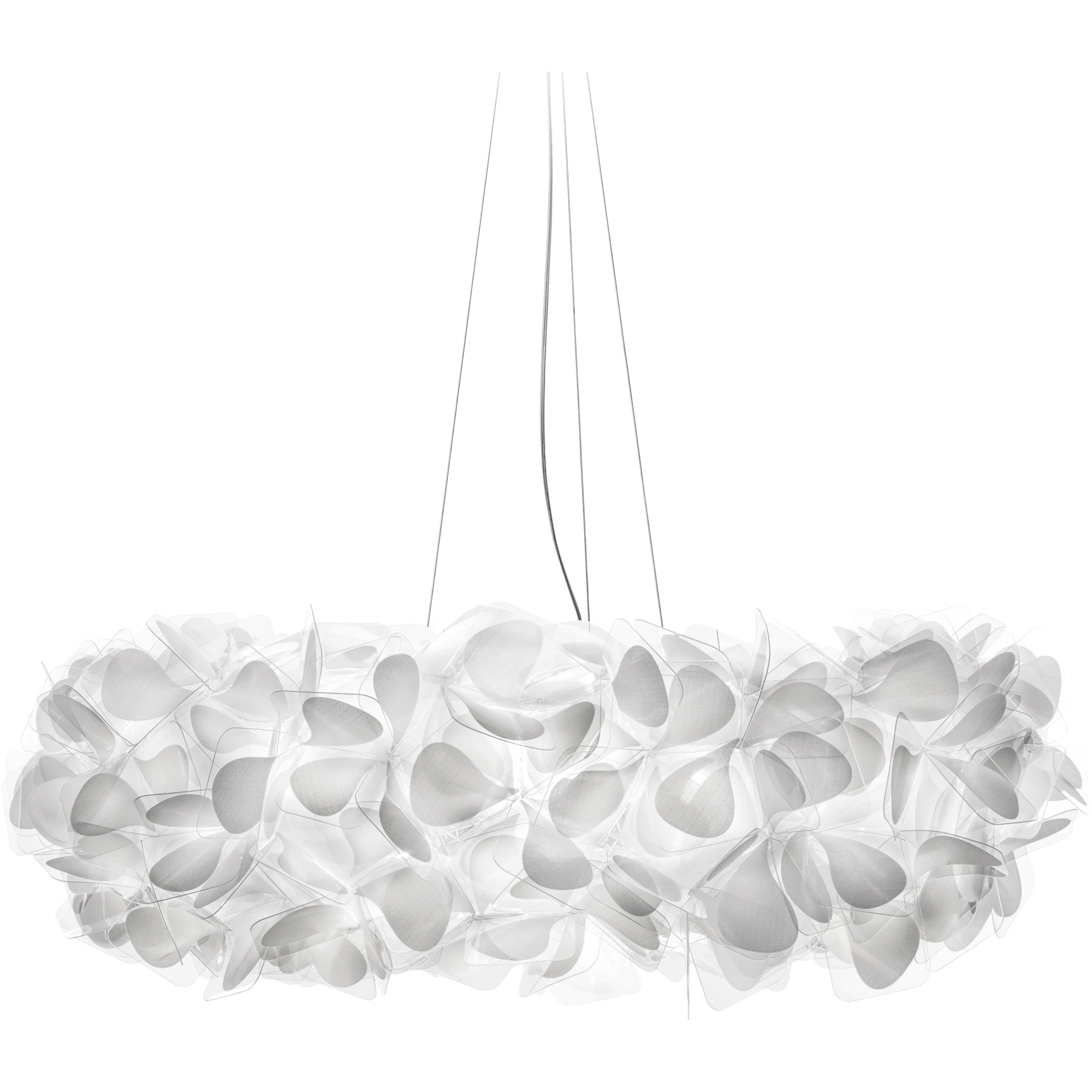 Slamp Clizia Mama Non Mama Pendel 78 Cm - Pendellampor Cristalflex® Vit