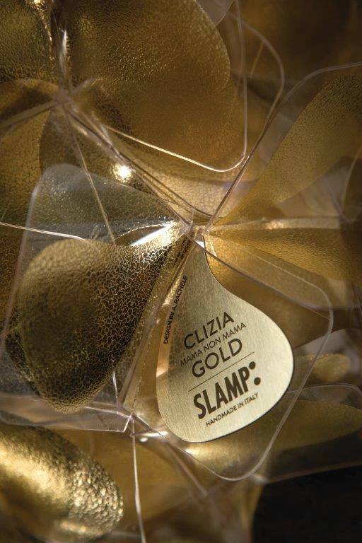 Slamp Clizia Mama Non Mama Vägg-/taklampa, guld från Slamp, bild 3