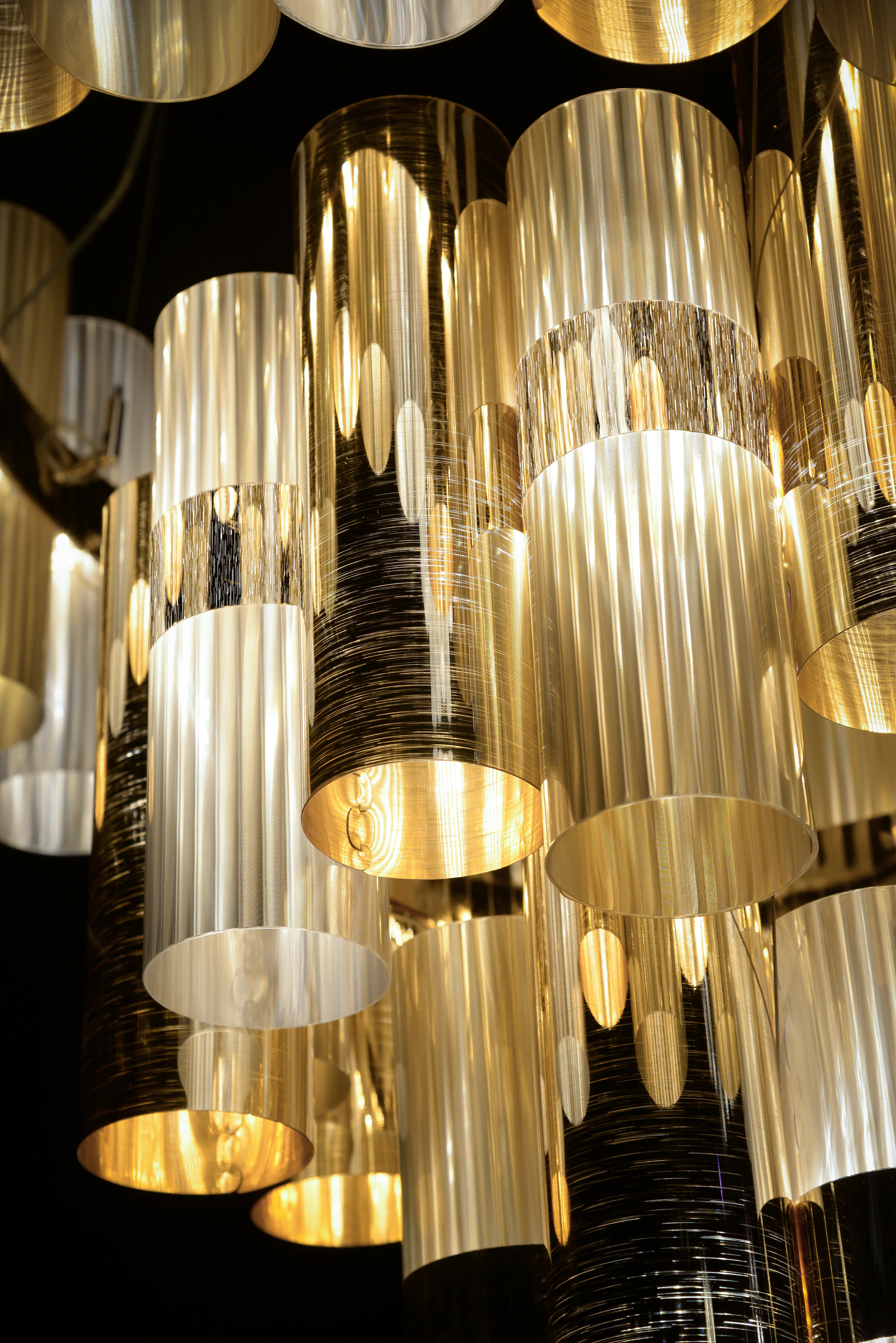 Slamp La Lollo Ljuskrona Medium, guld från SLAMP, bild 2