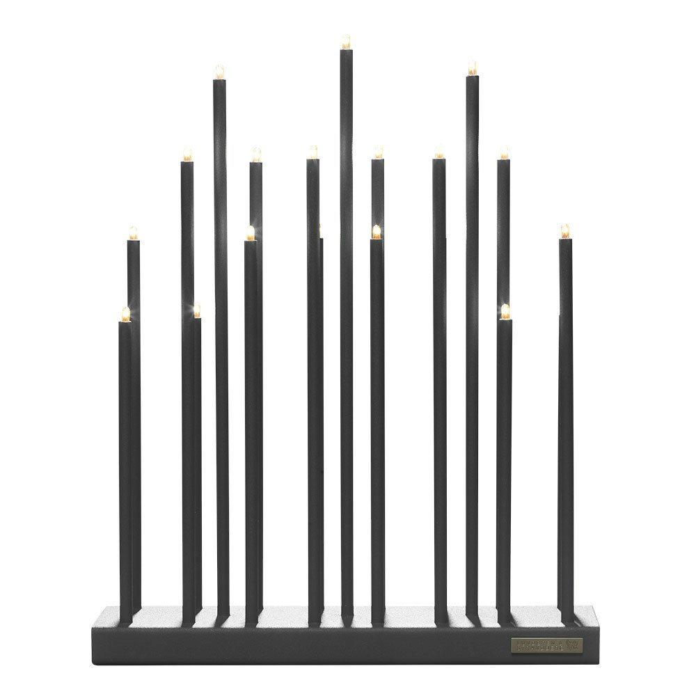 Smak Design Elflugan Grande Adventsljusstake - Adventsljusstakar Metall Antracit
