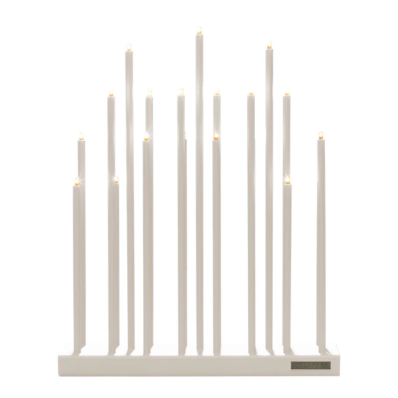 Elflugan Grande Adventsljusstake, Off-white