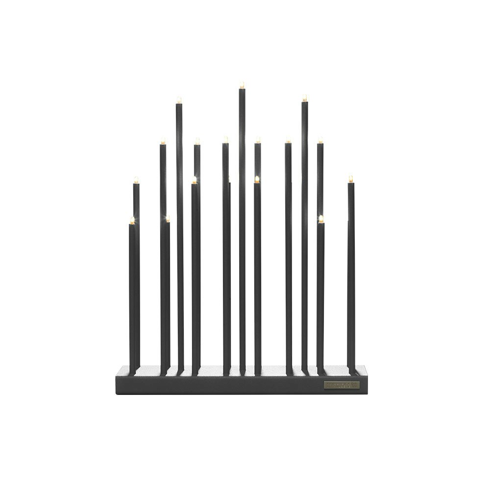 Smak Design Elflugan Original Adventsljusstake - Adventsljusstakar Metall Antracit