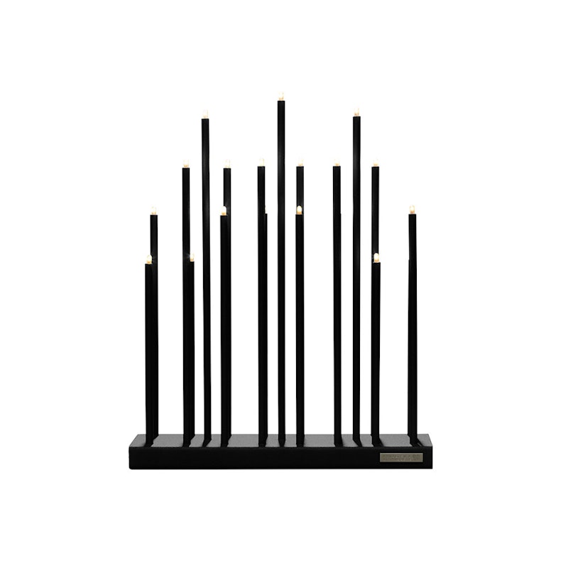 Elflugan Original Adventsljusstake, Svart