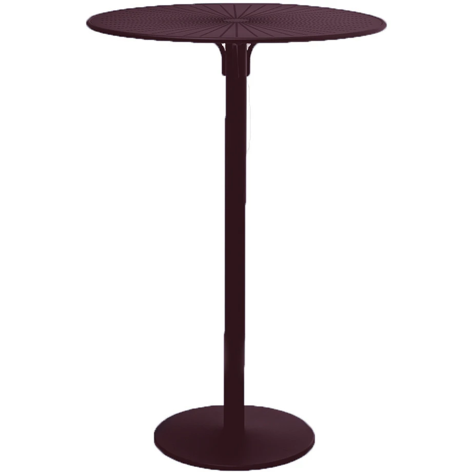 Smd Design Piazza Bord H&ouml;g &Oslash;70 - Matbord & Barbord Pulverlackat St&aring;l Bordeaux