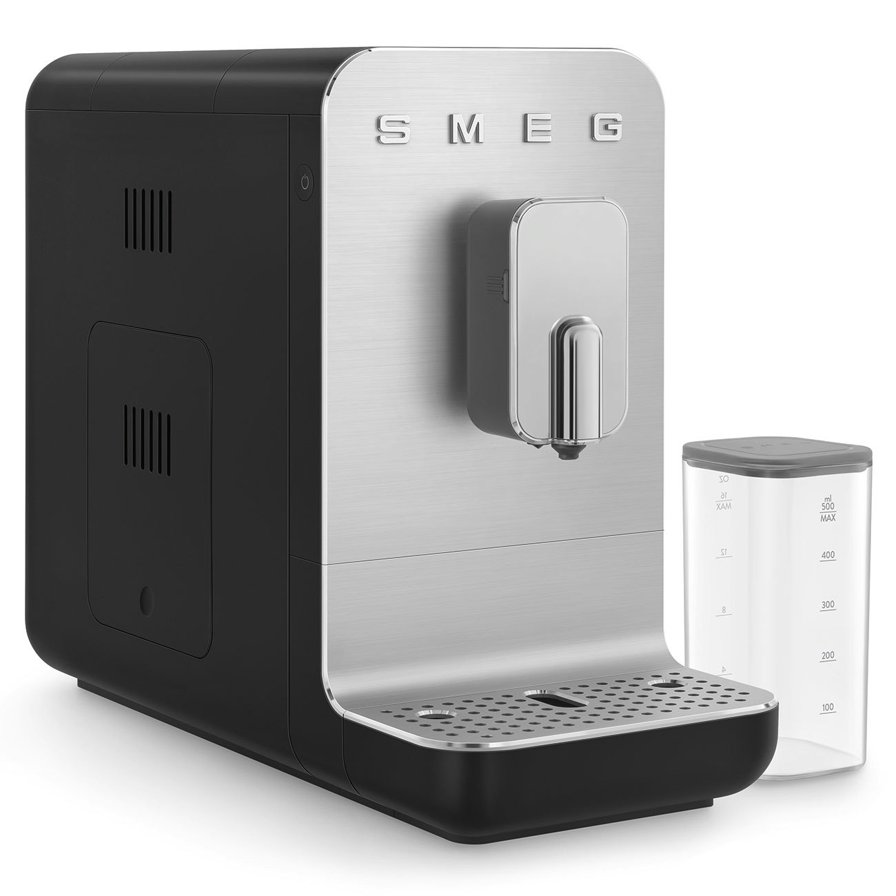 smeg automatisk kaffemaskin med mjölksystem - plast svart