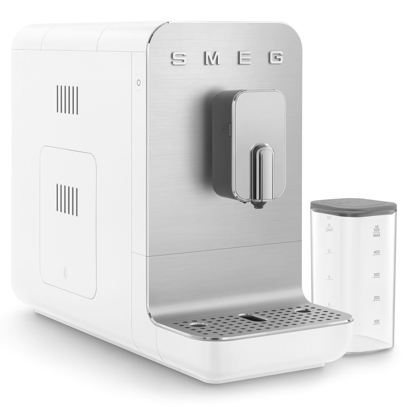 smeg automatisk kaffemaskin med mjölksystem - plast vit