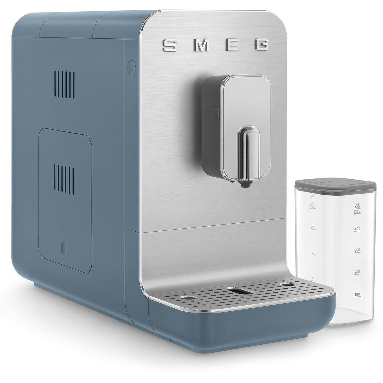 Smeg Bcc13sbmeu Automatisk Kaffemaskin Med Mj&ouml;lksystem - Espressomaskiner & Tillbeh&ouml;r Plast Storm Blue