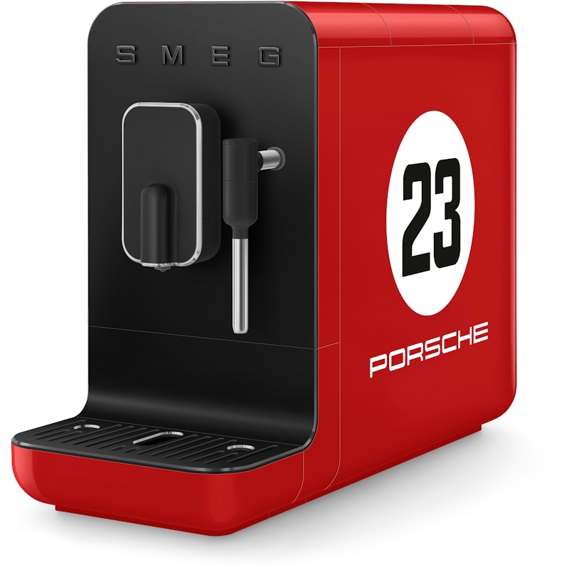 BCC12917EU Kaffemaskin Porsche x SMEG, Salzburg Red