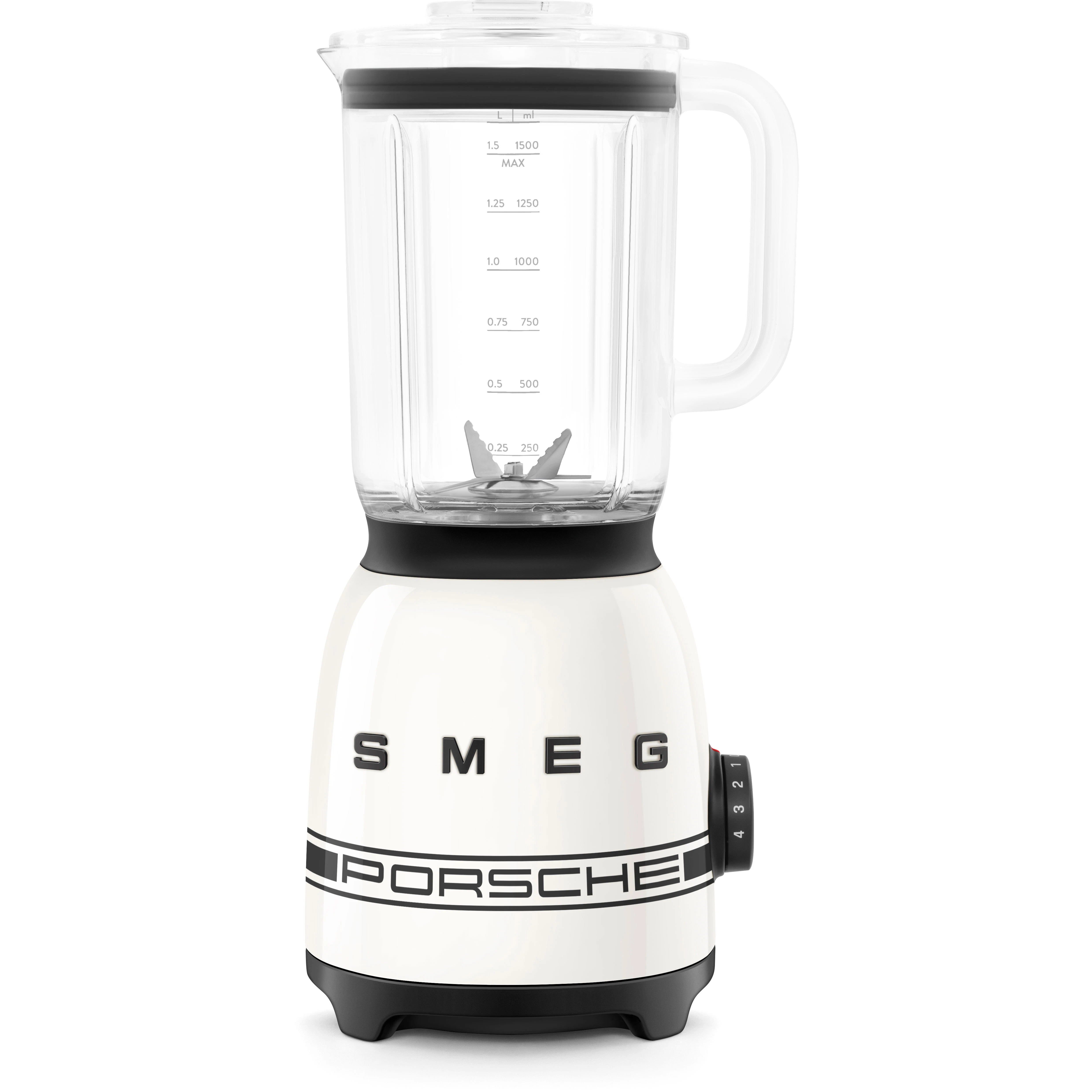 smeg blf03pcweu blender porsche x - rostfritt stål carrara white