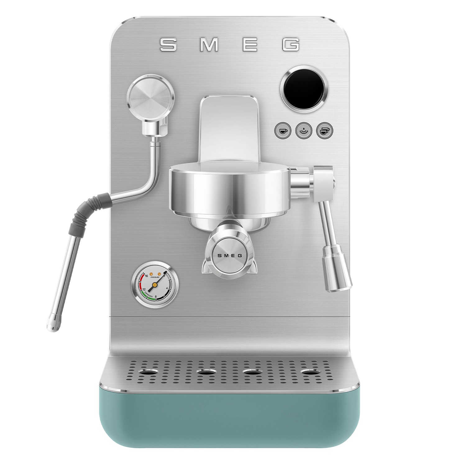 Smeg Emco2-minipro Espressomaskin Smaragdgrön - Espressomaskiner & Tillbehör Rostfritt Stål Emerald Green