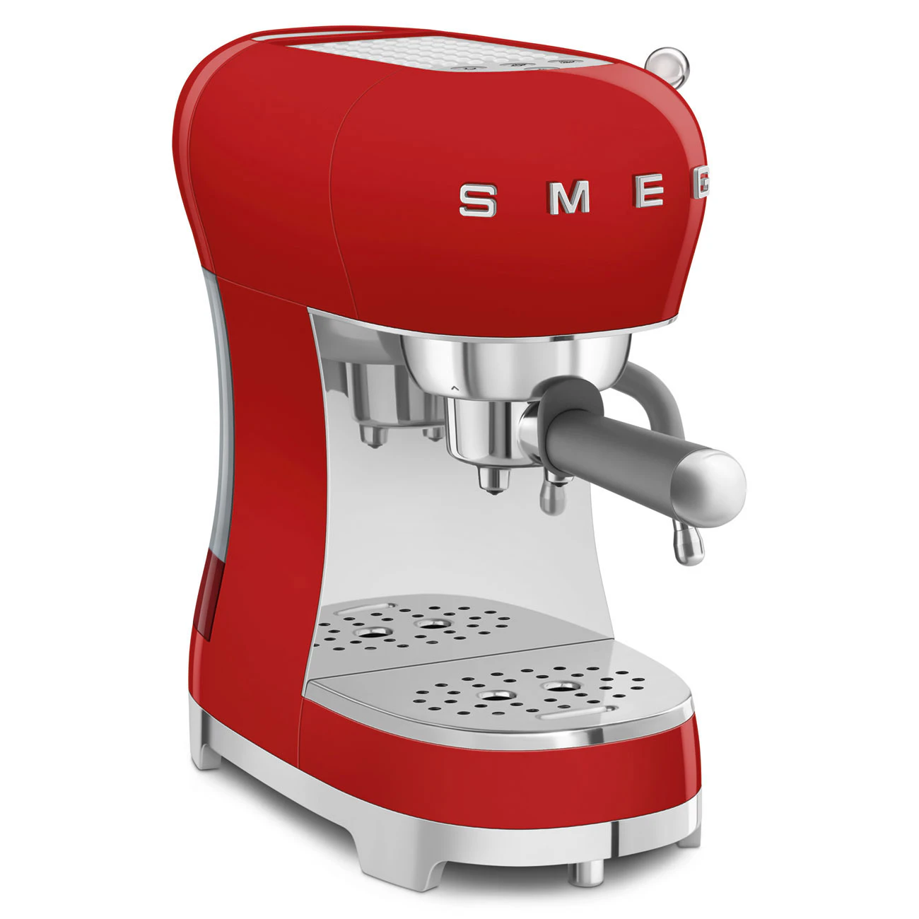 Smeg Manuell Espressomaskin - Plast R&ouml;d