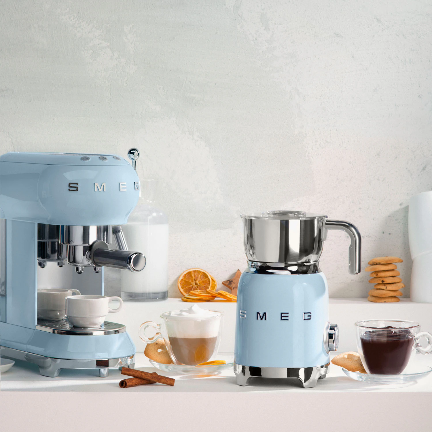 Smeg Mjölkskummare, pastellblå från Smeg, bild 4