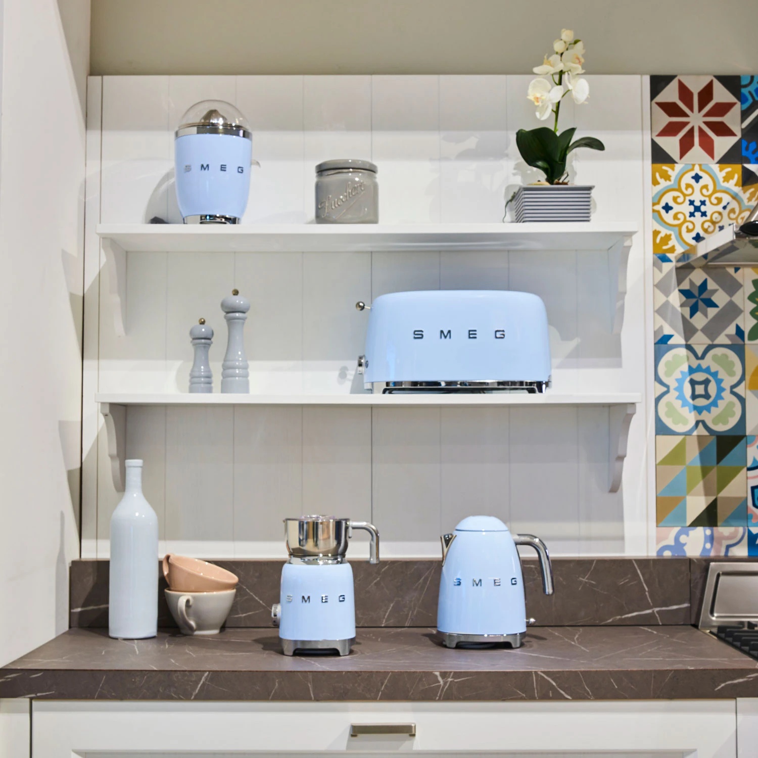 Smeg Mjölkskummare, pastellblå från Smeg, bild 2