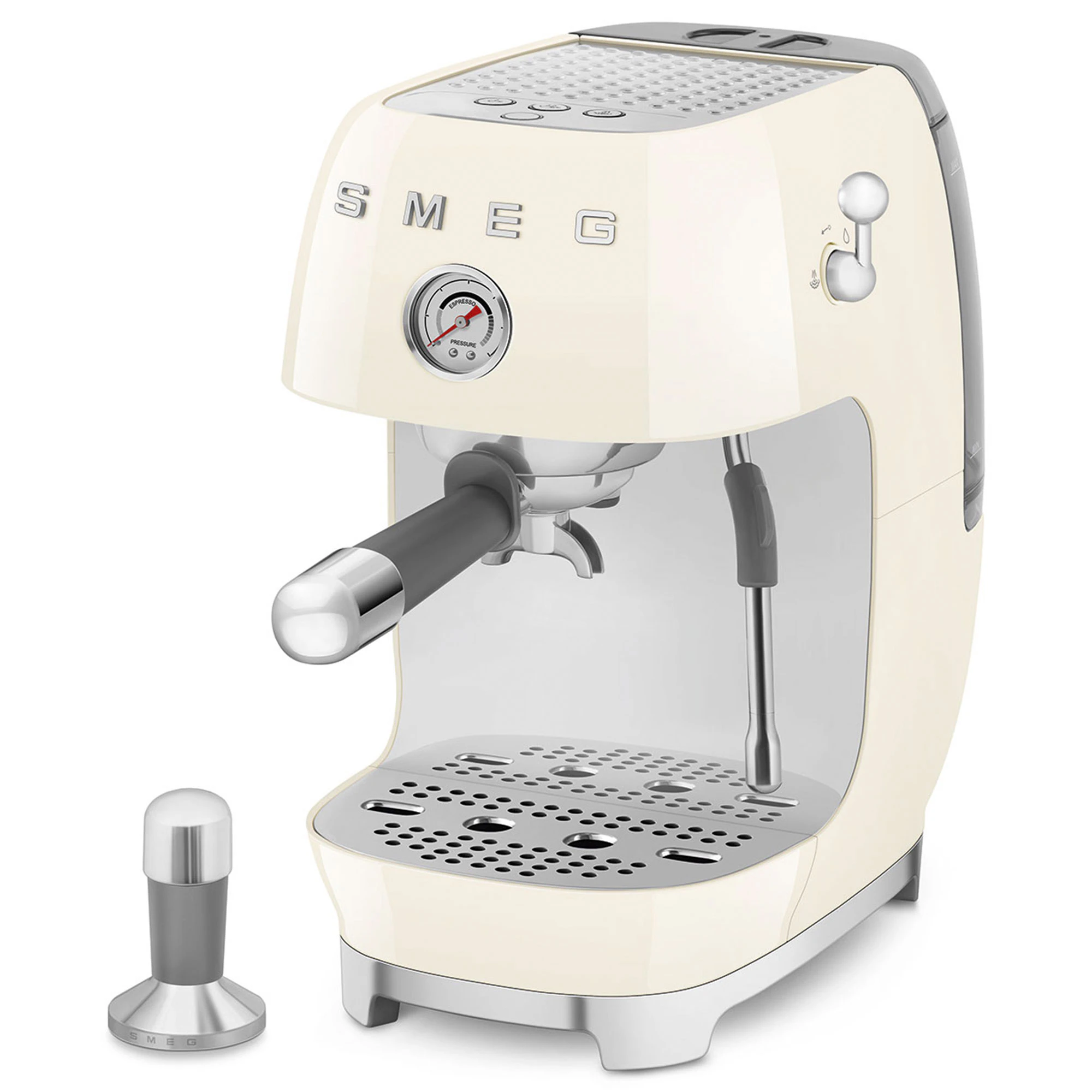 Smeg Espressomaskin 140 Cl - Aluminium Creme