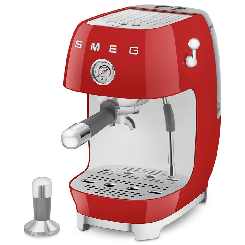 Espressomaskin 140 cl, Röd