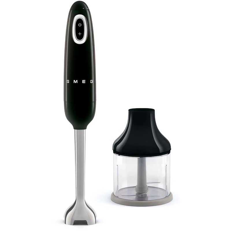 Stavmixer Med Hackare, Svart