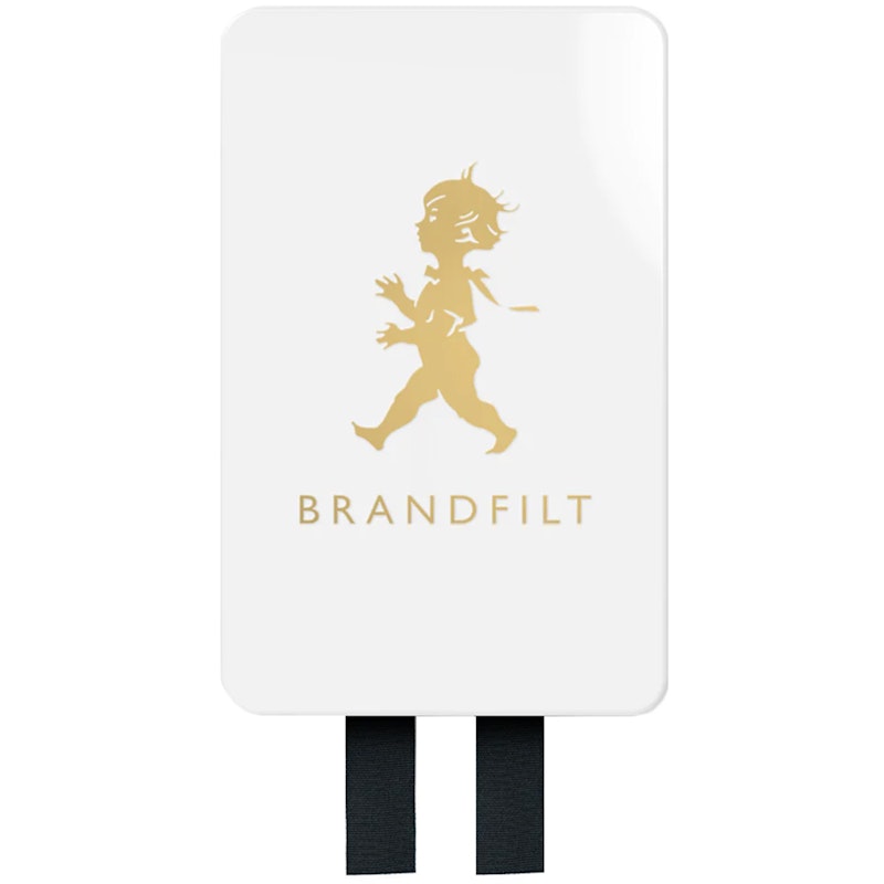 Brandfilt Design 2023, Vit/Guld