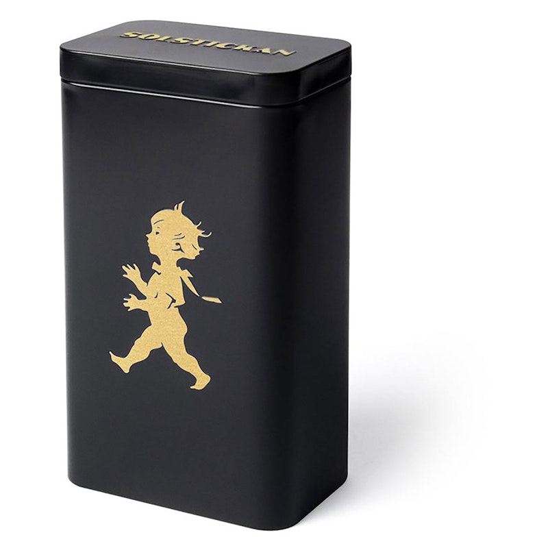 Kaffeburk Matt, Svart/Guld 