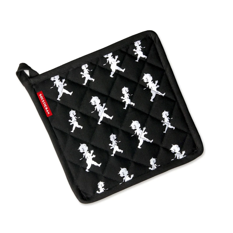 Solstickan Grytlapp 22x22 cm, Svart