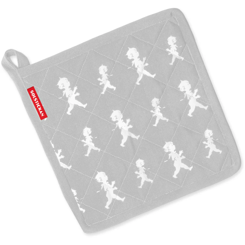 Solstickan Grytlapp 22x22 cm, Grå