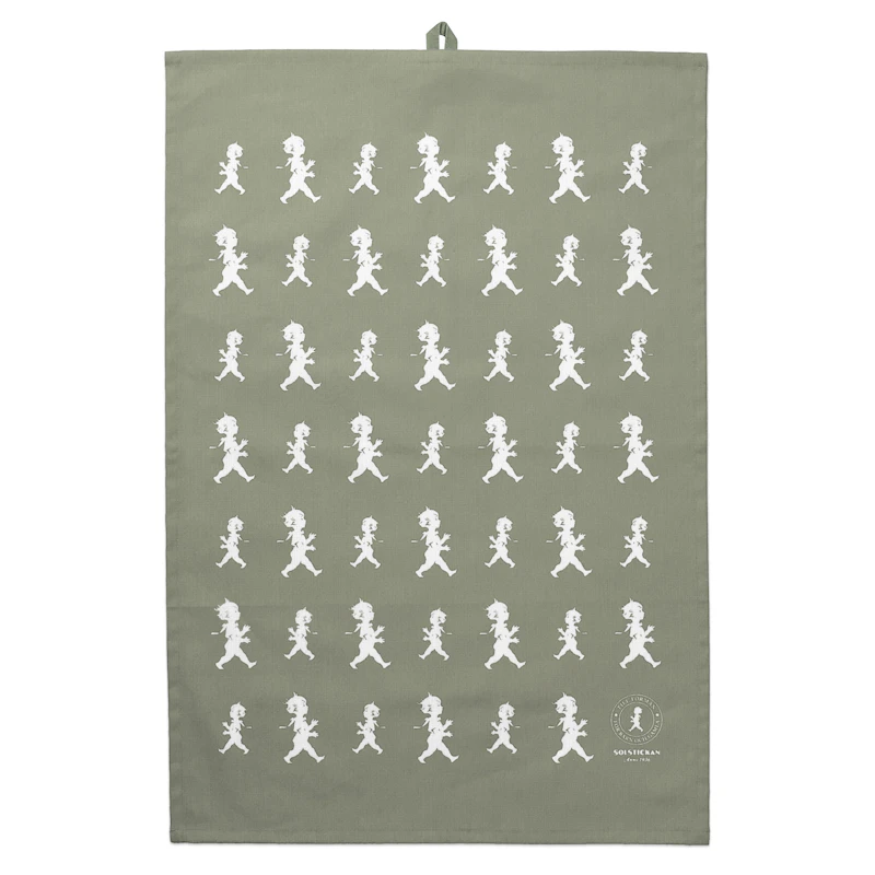 Solstickan Kökshandduk 50x70 cm, Grön