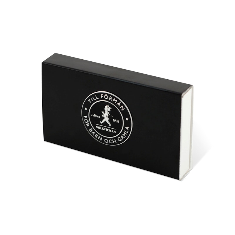 Solstickan Tändstickor, Svart