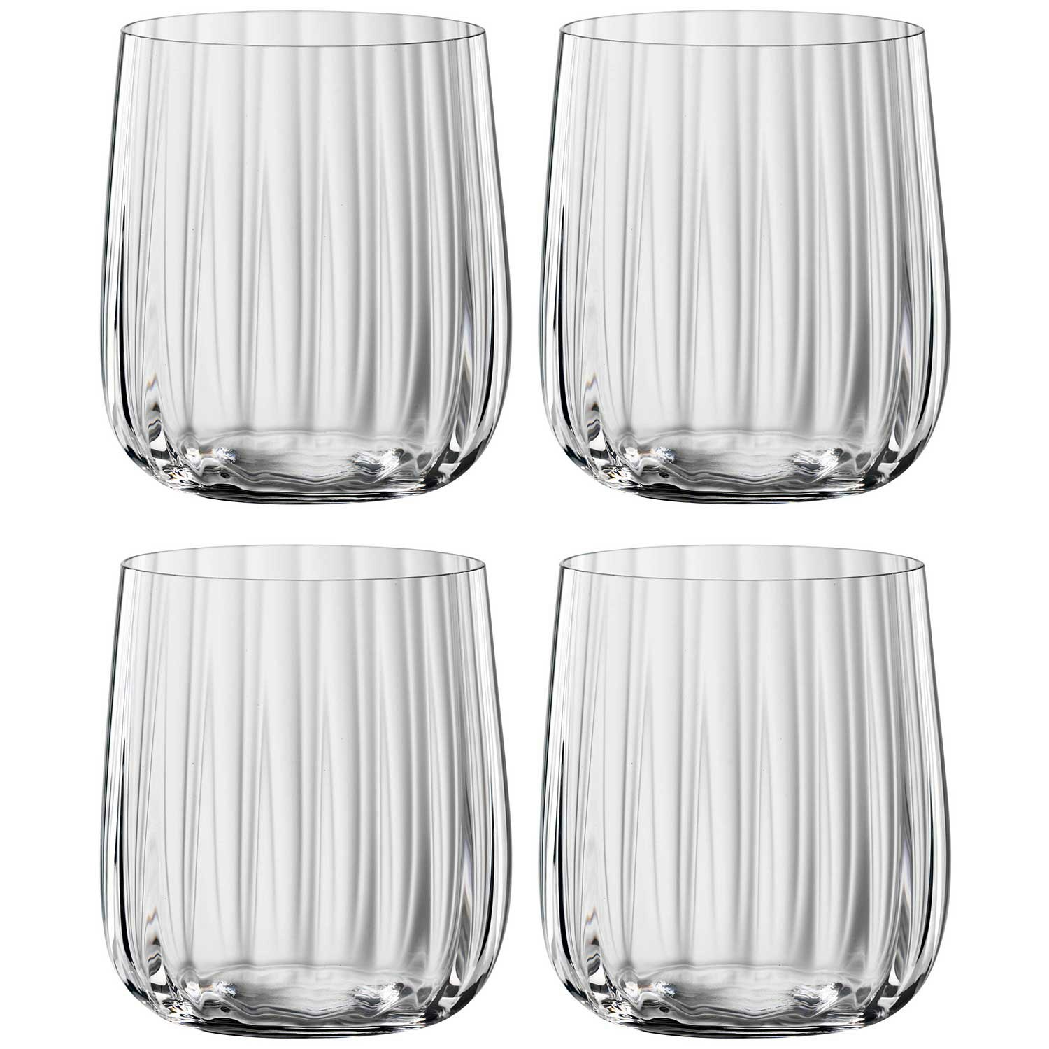Spiegelau Lifestyle Tumbler 34 Cl 4-pack - Tumblerglas Kristallglas Klar