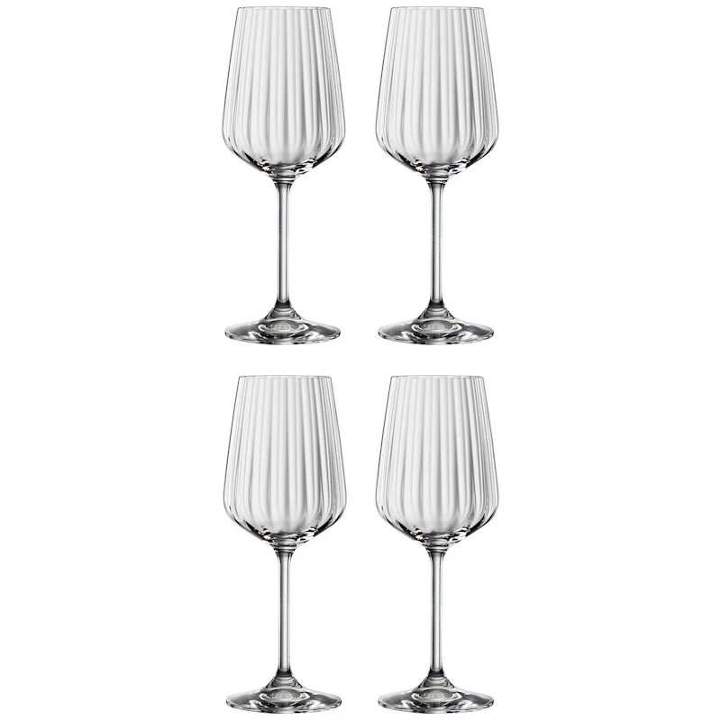 Lifestyle Vitvinsglas 44 cl, 4-Pack