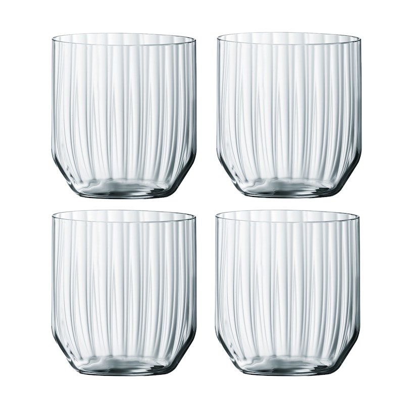 Linear Tumblerglas 4-pack