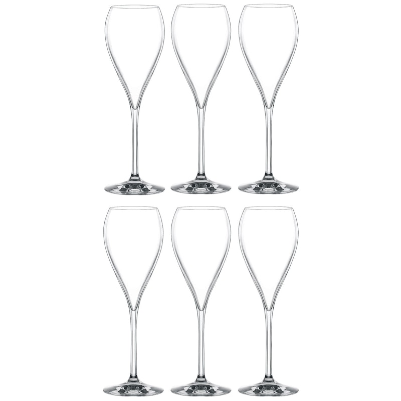 Party Champagneglas 16 cl, 6-Pack