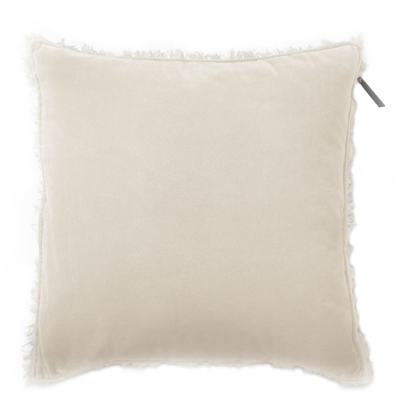 Kuddfodral Sammet / Linne 50x50 cm, Desert Beige